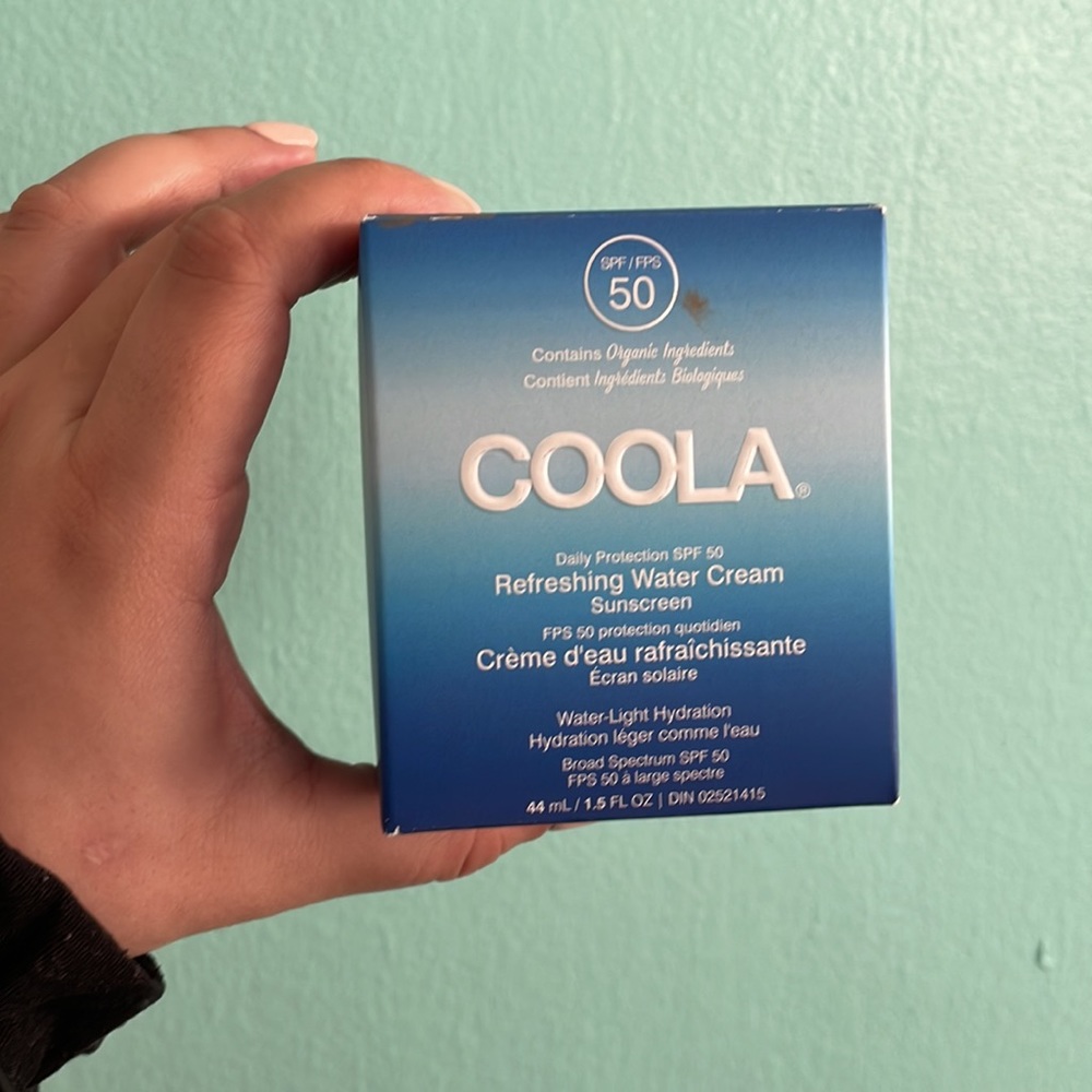 Coola refreshing water cream sunscreen (new)